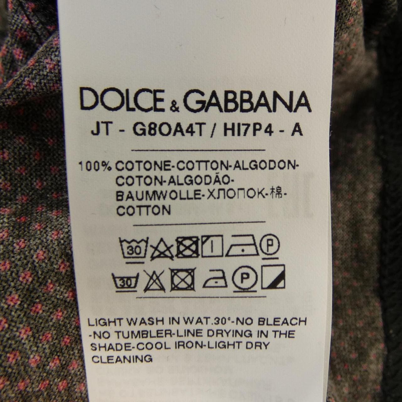 ドルチェアンドガッバーナ DOLCE&GABBANA G8OA4T/HI7P4 Tシャツ