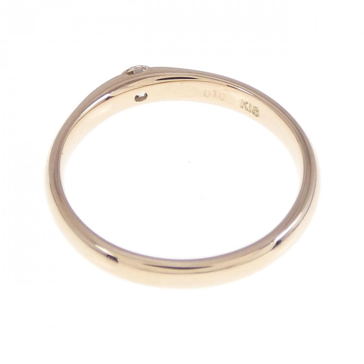K18PG ダイヤモンド リング 0.10CT
