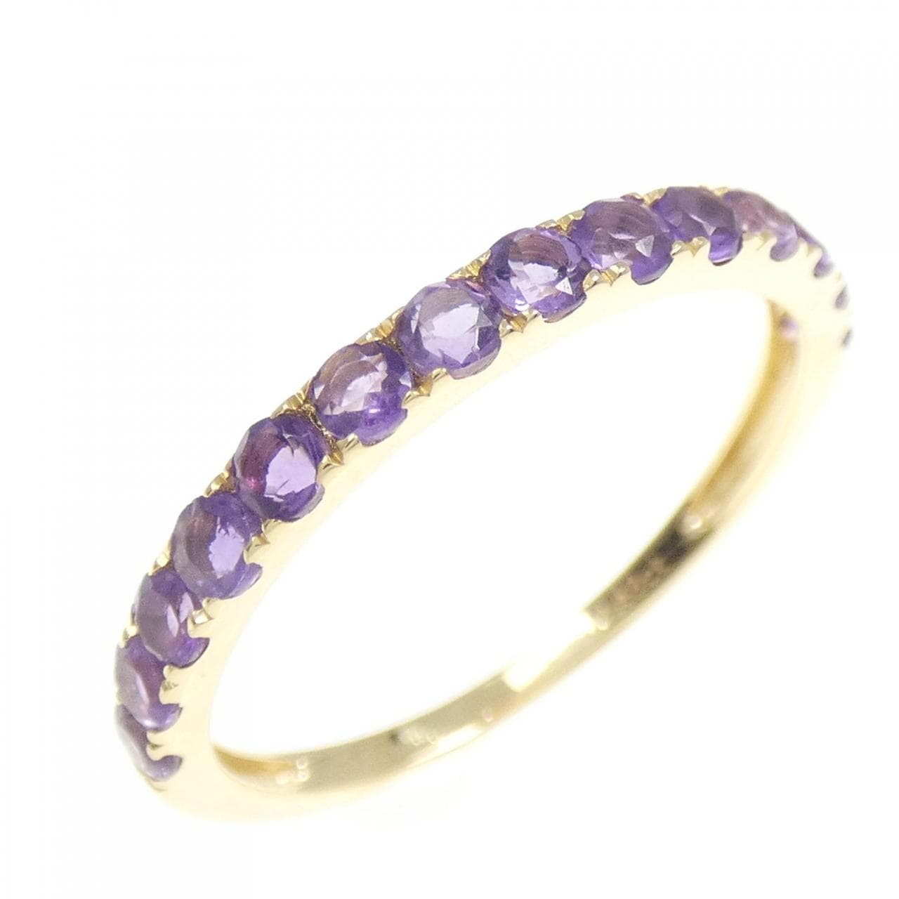 K18YG アメジスト リング 0.48CT