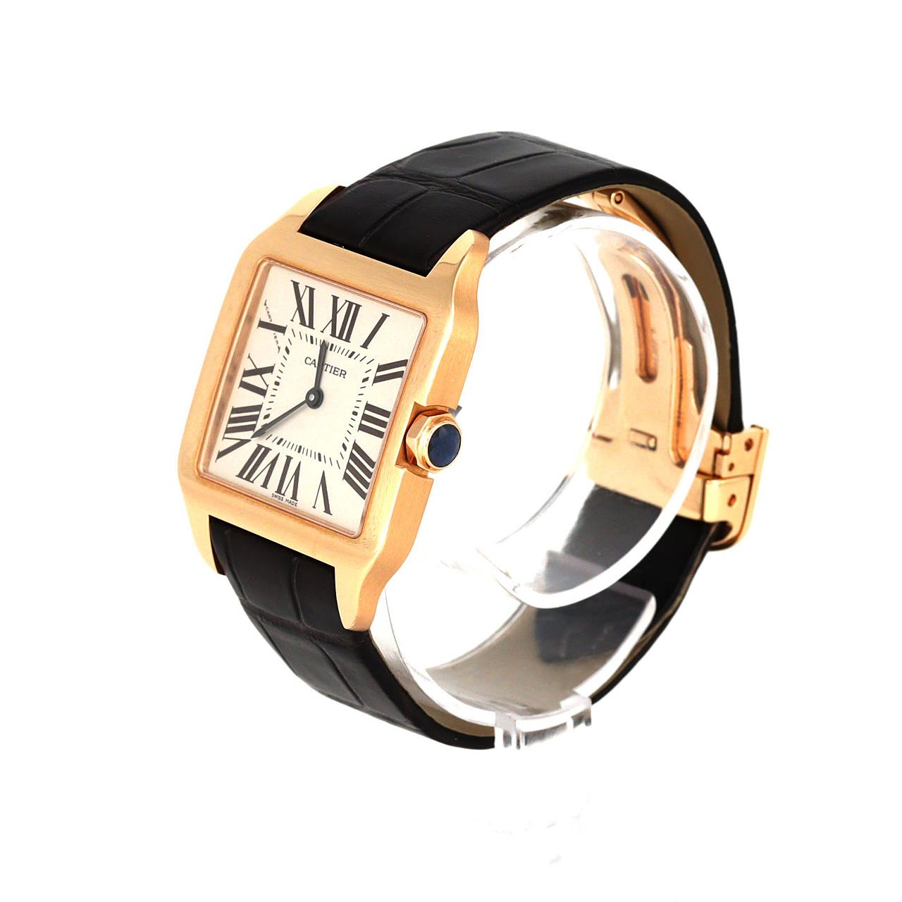 カルティエ サントスデュモンSM PG W2009251 PG･RG クォーツ