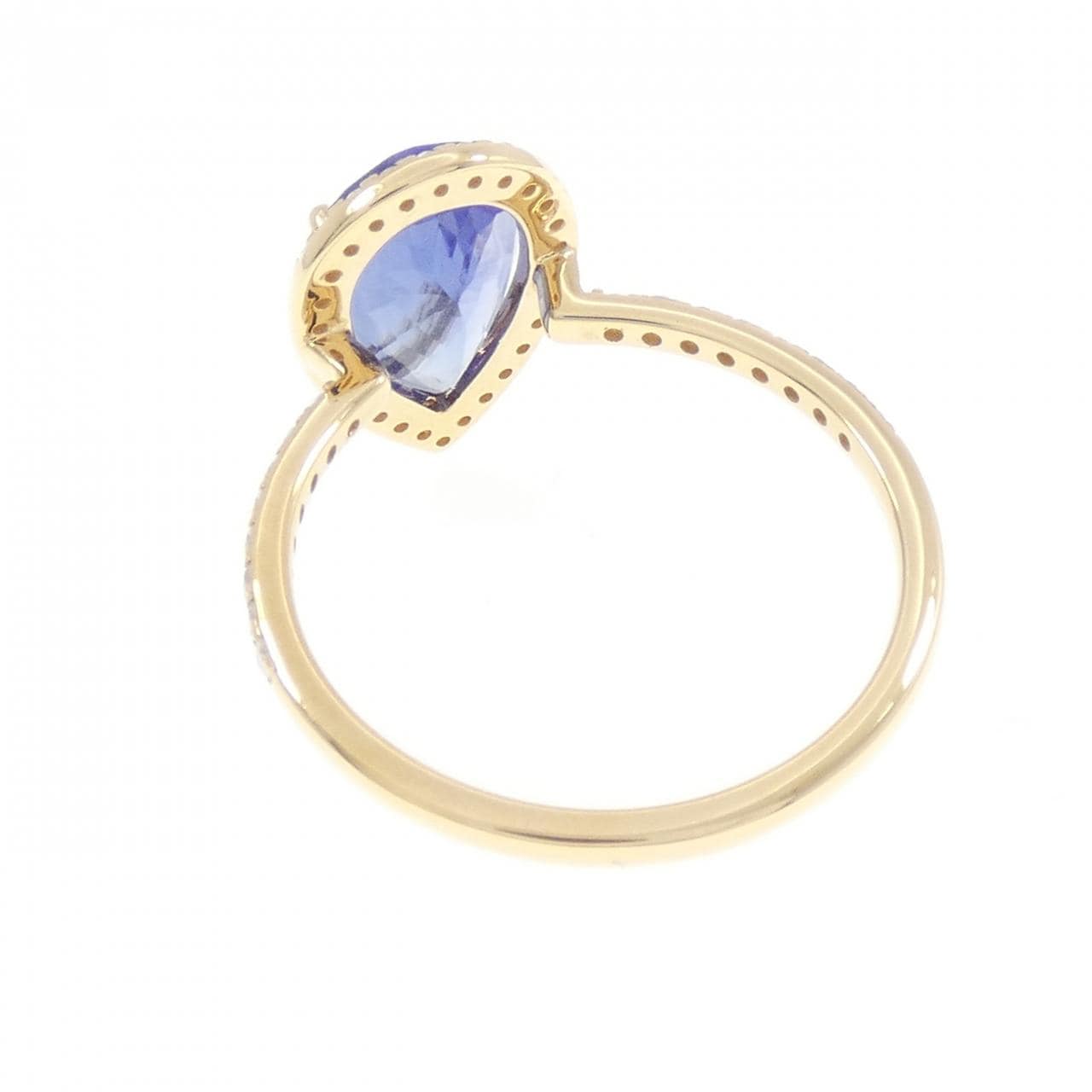 【新品】K18YG タンザナイト リング 2.11CT