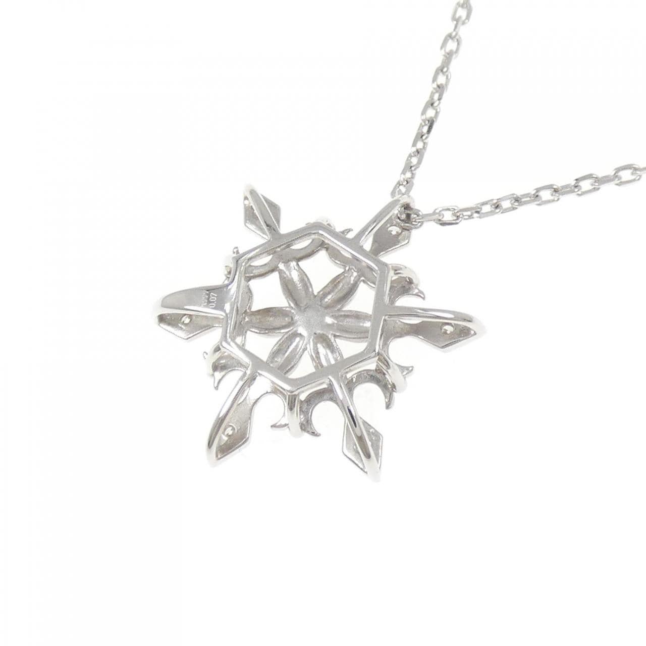 PT999/PT850 ダイヤモンド ネックレス 0.07CT
