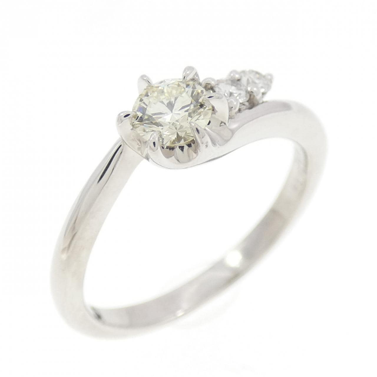 PT950 ダイヤモンド リング 0.205CT