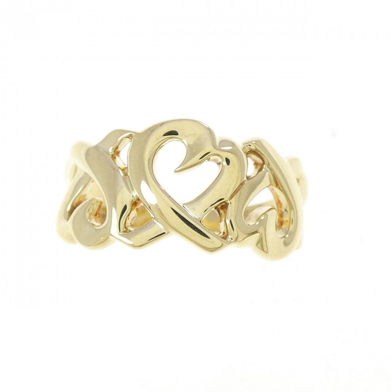 ティファニー トリプルラビングハート リング