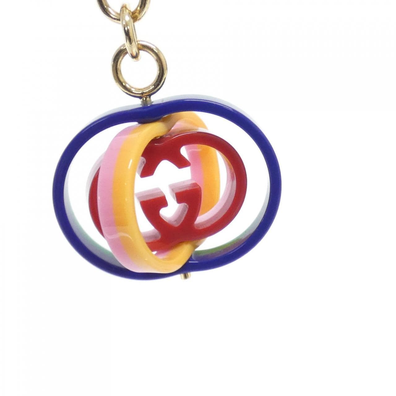 グッチ 728218 9AABI キーリング