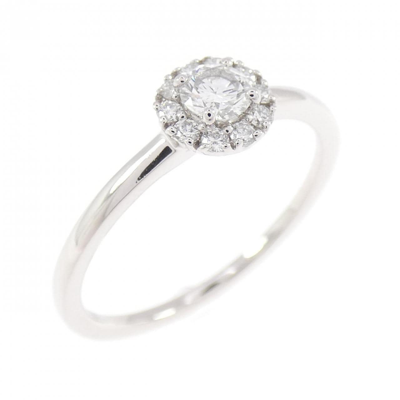 ジーエスティービー ダイヤモンド リング 0.198CT