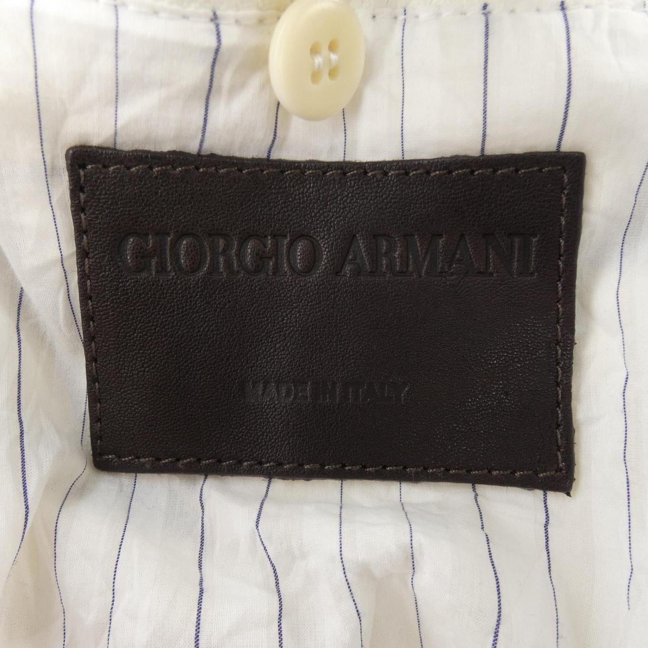 ジョルジオ アルマーニ GIORGIO ARMANI VSR06P レザージャケット