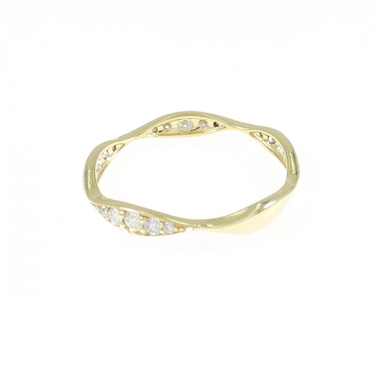 K18YG ダイヤモンド リング 0.20CT