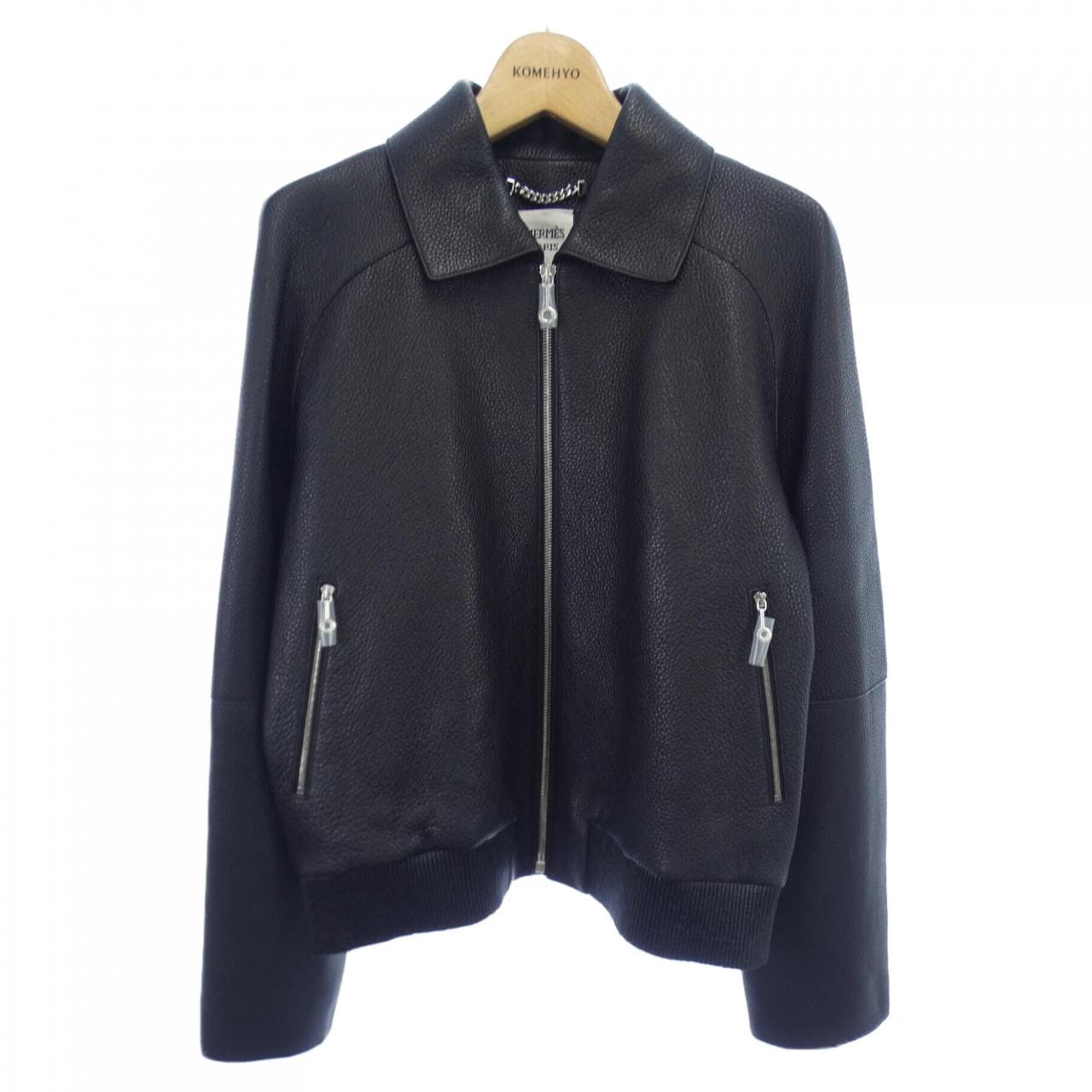 エルメス HERMES レザージャケット