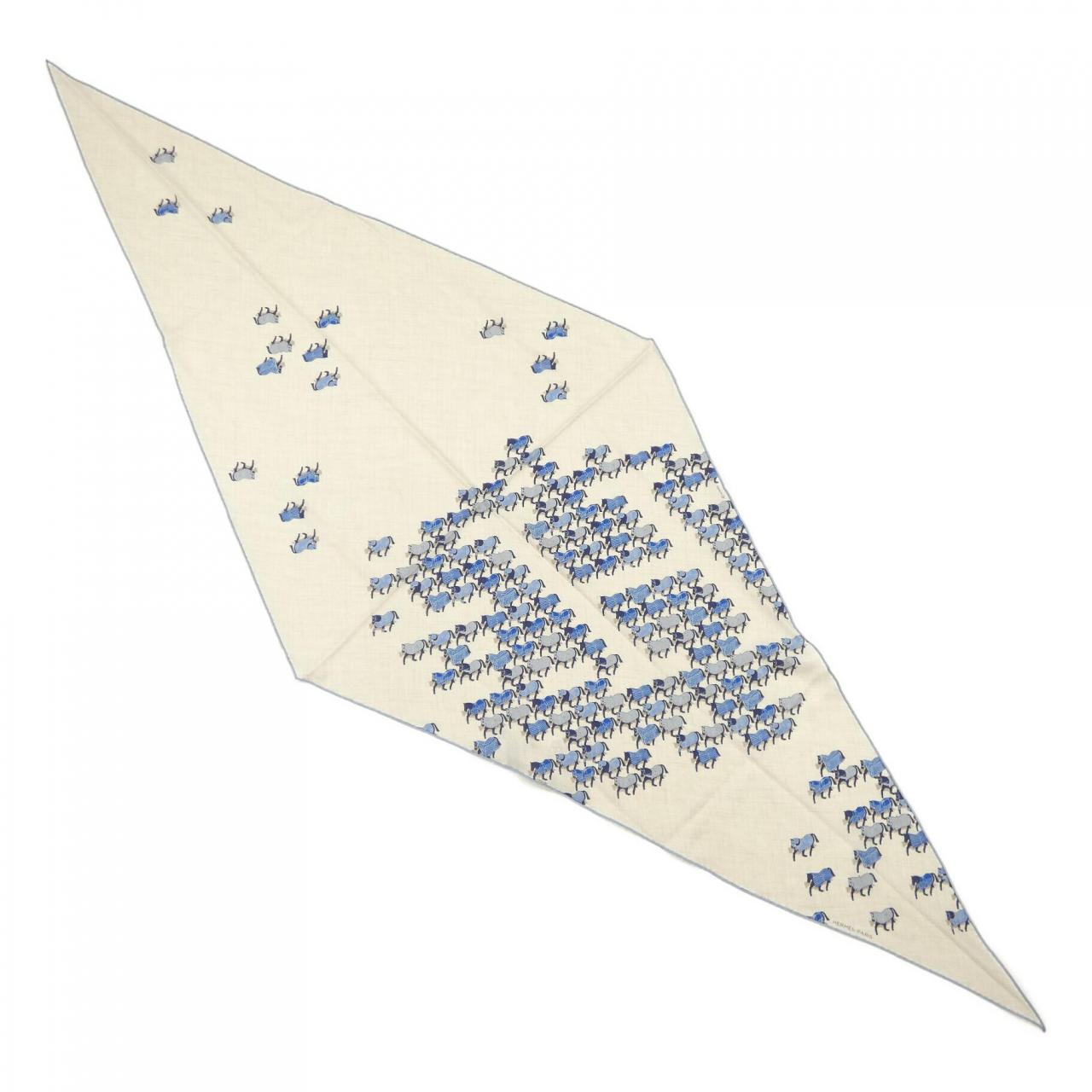 エルメス HERMES THE PARADE　ザ パレード 432512T LOS CACH GM ショール