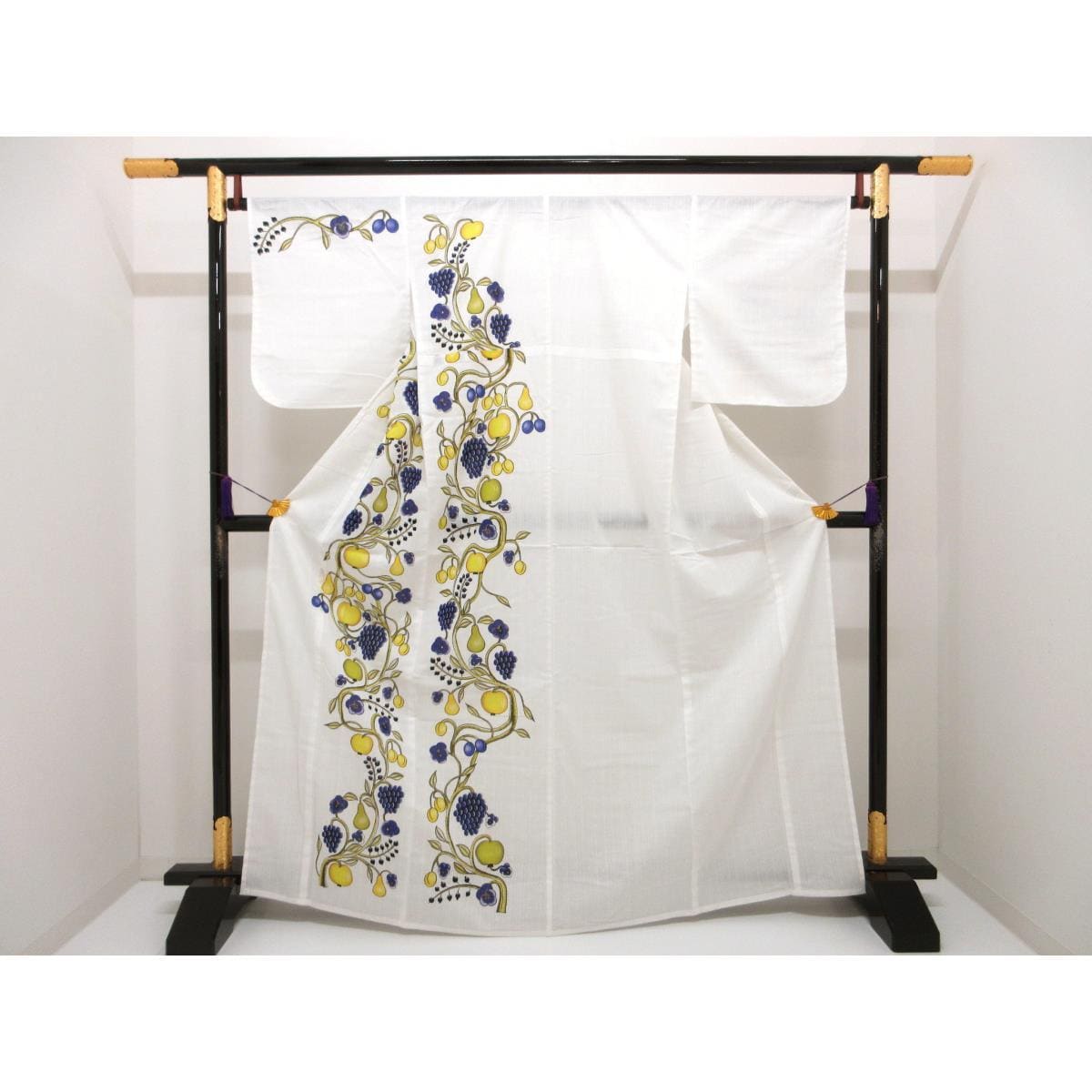 【未使用品】女ゆかた　半幅・下駄　３点セット　Ｕｔａｔａｎｅ