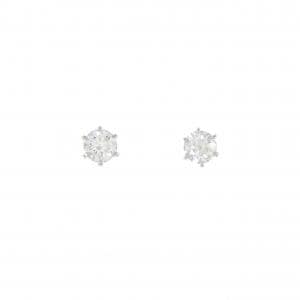 【リメイク】PT/ST ダイヤモンド ピアス 0.332CT 0.338CT E VS1 3EXT