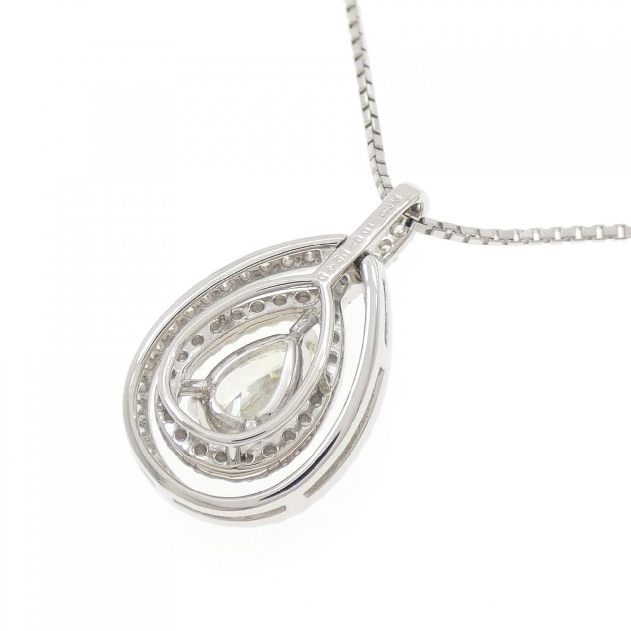 PT900/PT850 ダイヤモンド ネックレス 1.008CT