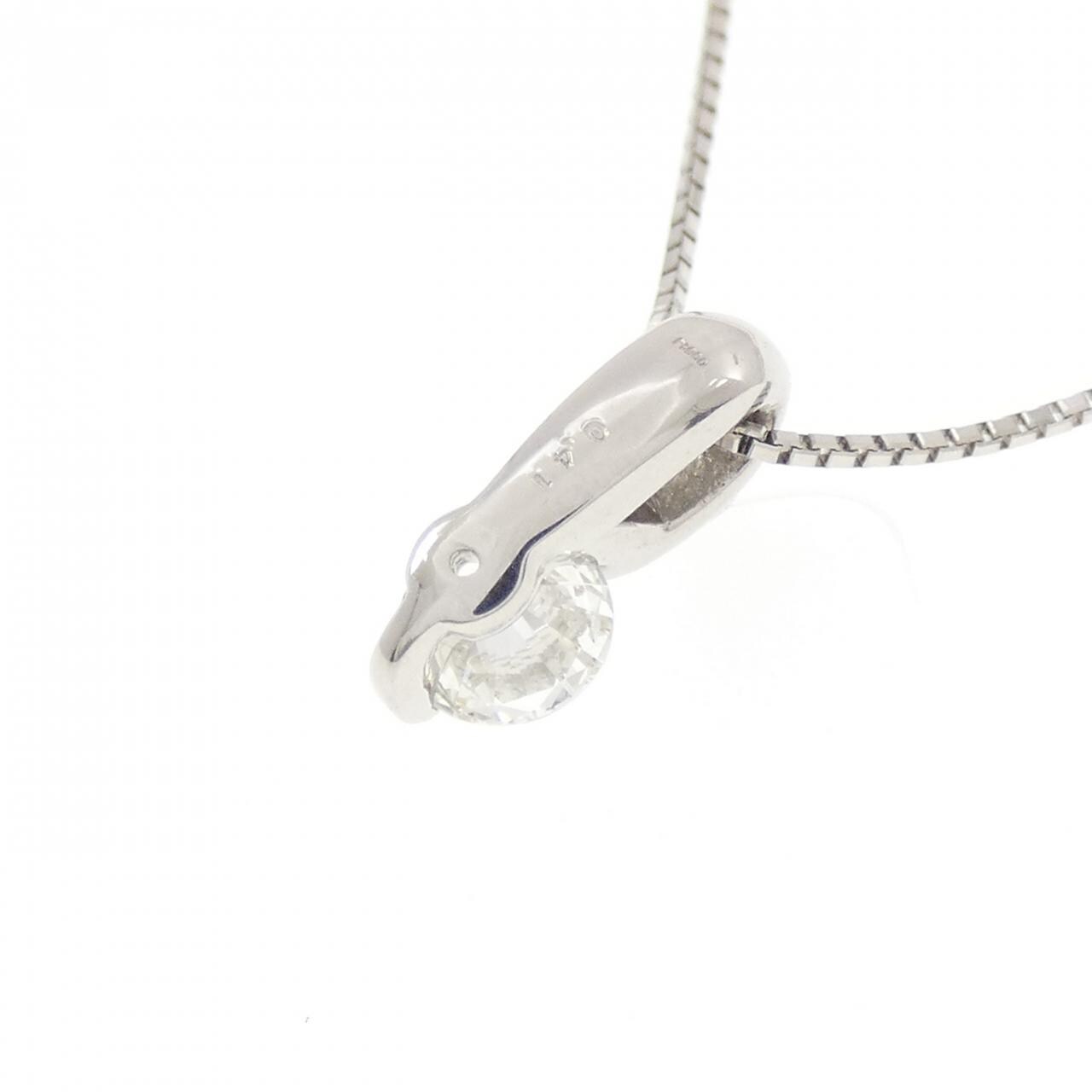 PT900/PT850 ダイヤモンド ネックレス 0.41CT