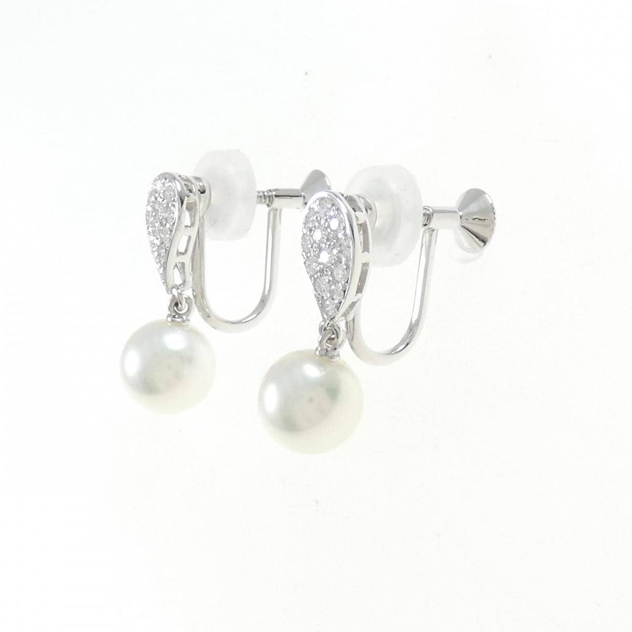 MIKIMOTO Akoya珍珠耳夹7.8 毫米