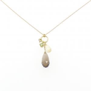 K18YG カラーストーン ネックレス