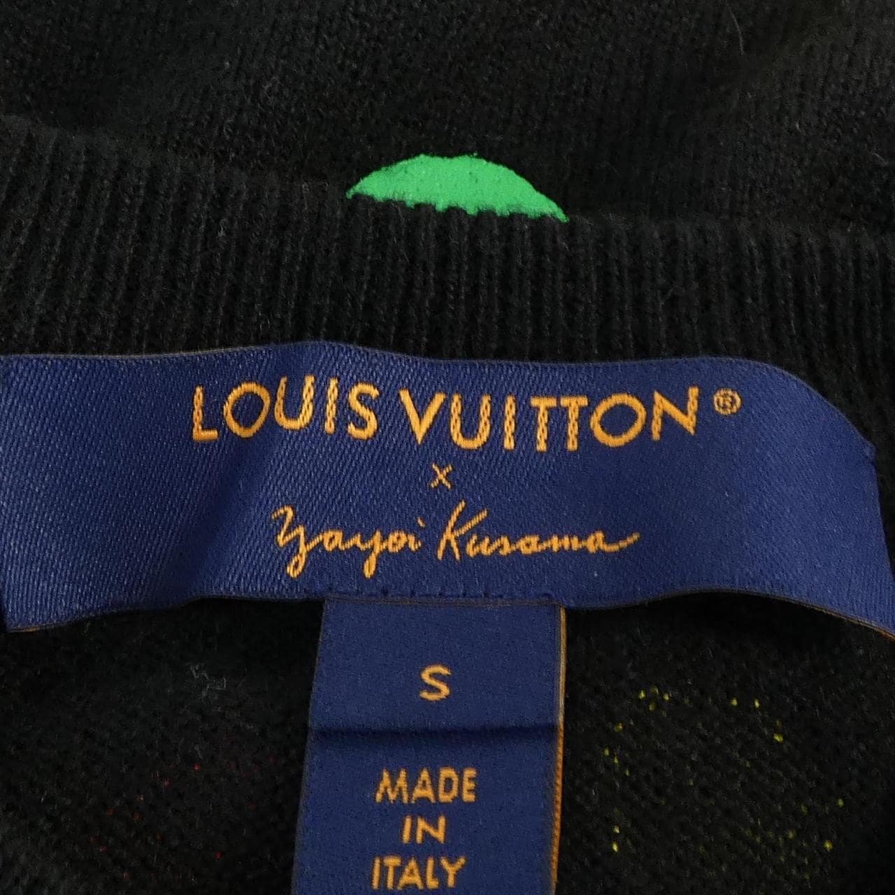 ルイヴィトン LOUIS VUITTON LV×YK ペインティッド ドット ポートホールプルオーバー FOKL22YC3 草間彌生 ニット