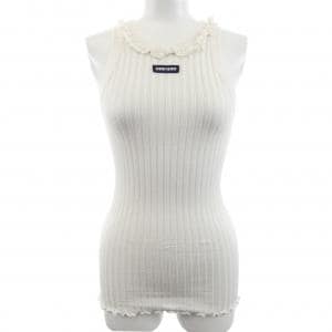 ミュウミュウ MIU MIU SILK TANK TOP MMV392 SOOO 191X タンクトップ