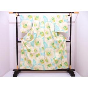 化繊　小紋　身丈Ｓ寸