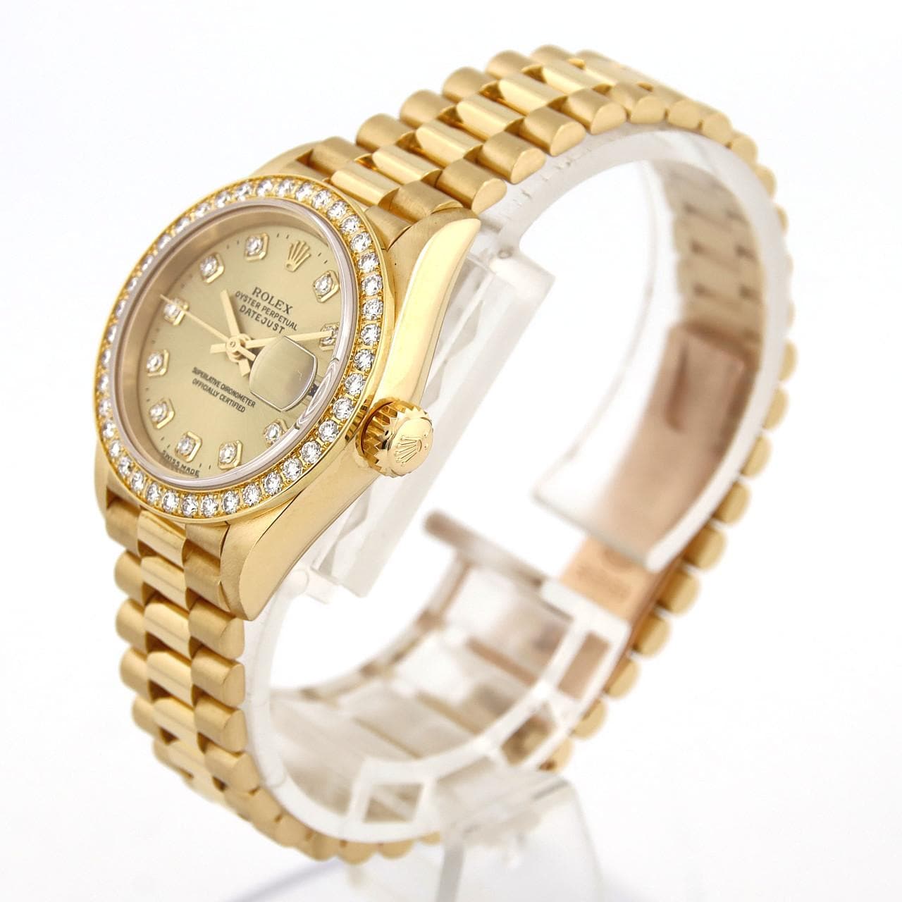 ROLEX Datejust 69138G YG Automatic W number