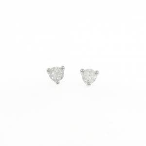 PT900 ダイヤモンド ピアス 0.30CT