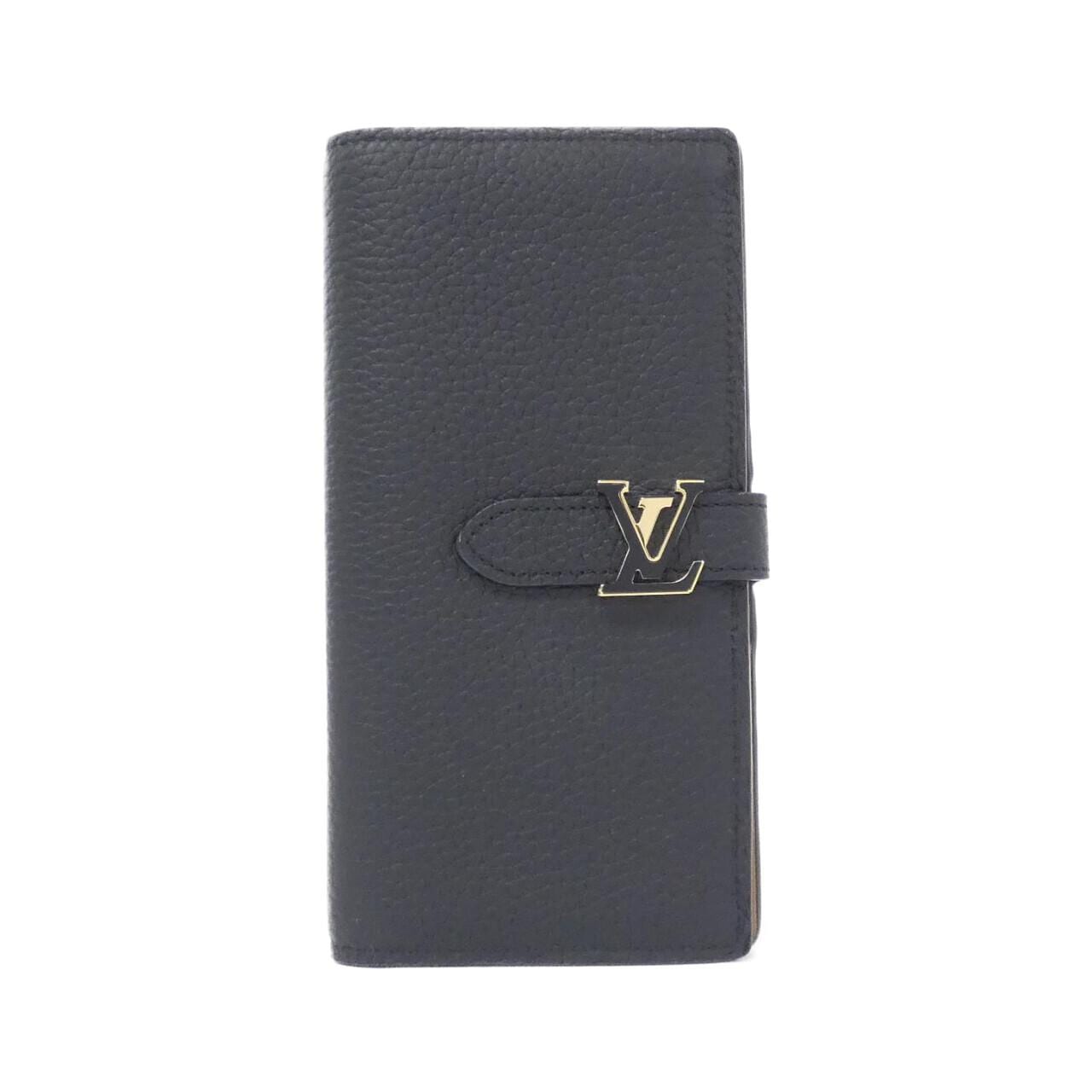 LOUIS VUITTON Taurillon LV竖版钱包 M81330 钱包