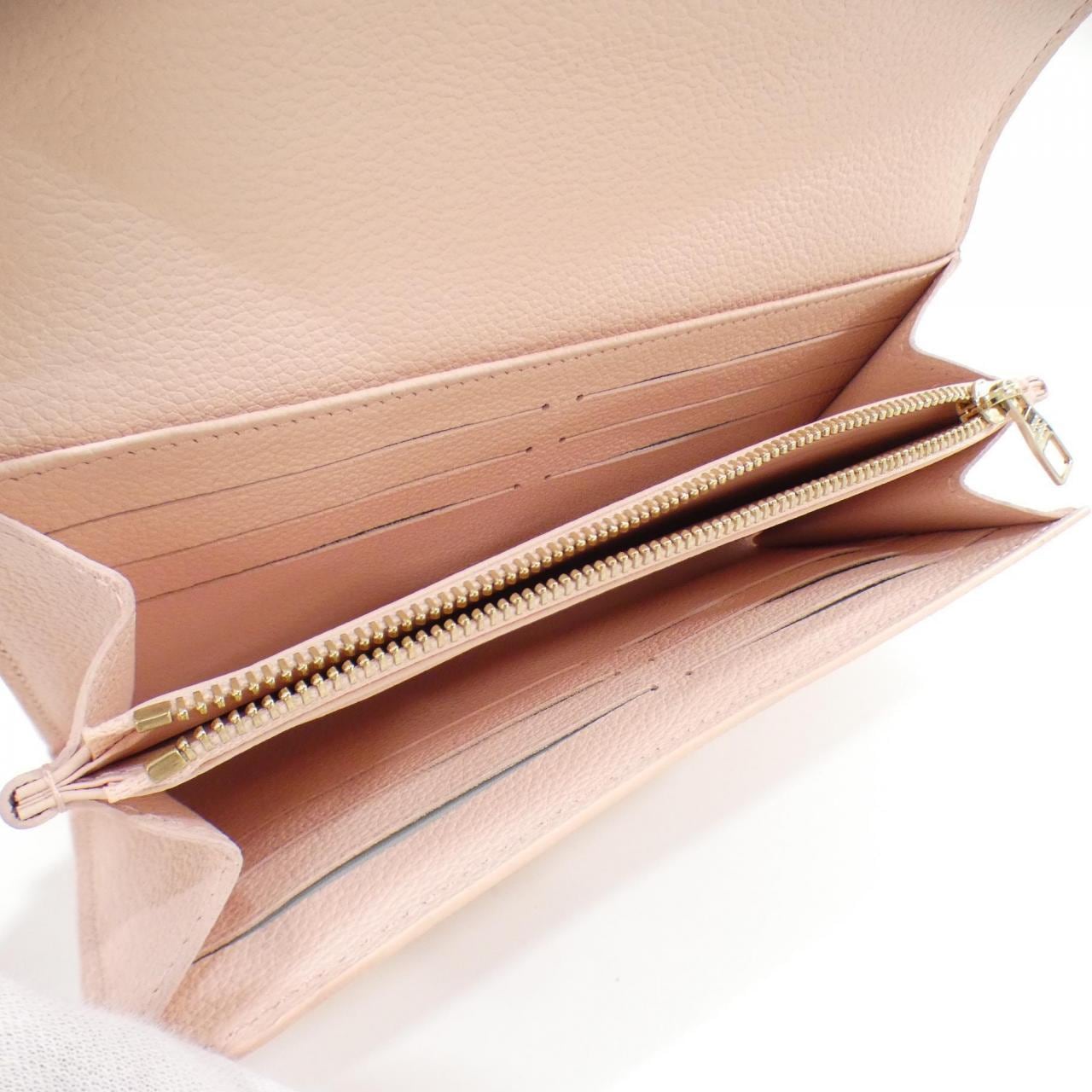 LOUIS VUITTON Monogram Empreinte Portefeuille Sarah M83443 钱包