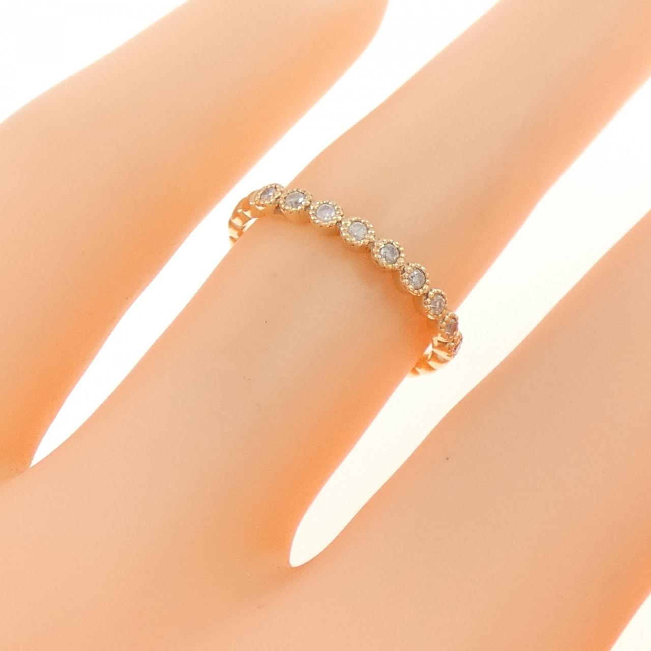 アガット ダイヤモンド リング 0.07CT