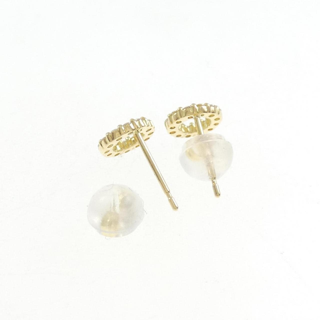 [BRAND NEW] K18YG Diamond earrings 0.20CT