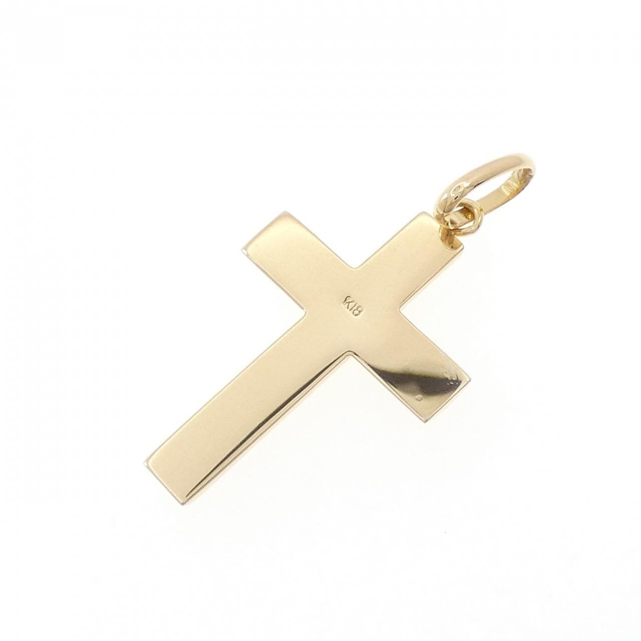 【新品】K18YG クロス ペンダント