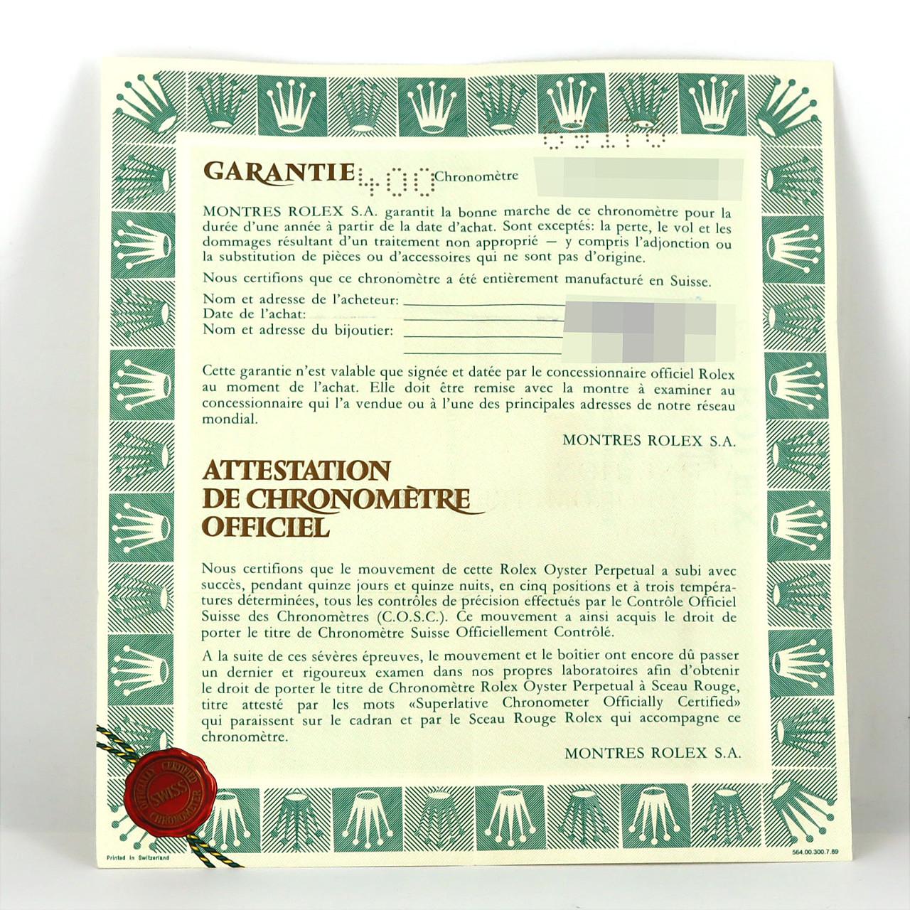 ロレックス デイトジャスト 69178 YG 自動巻 L番