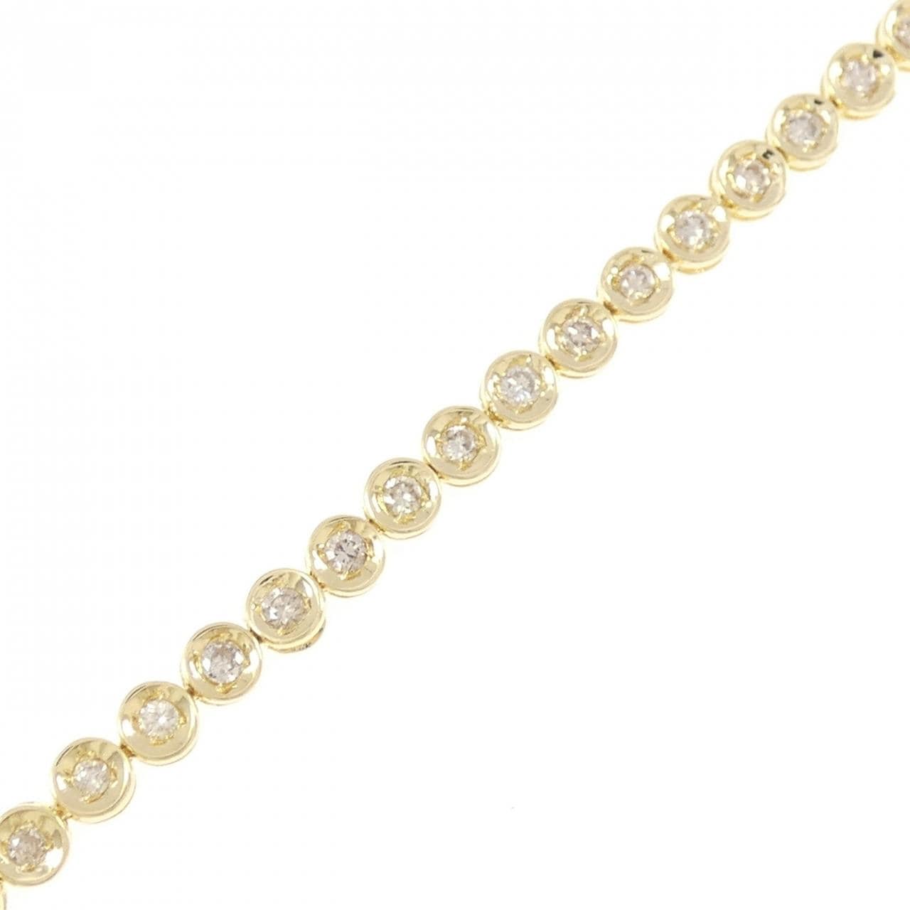 K18YG ダイヤモンド ブレスレット 1.00CT