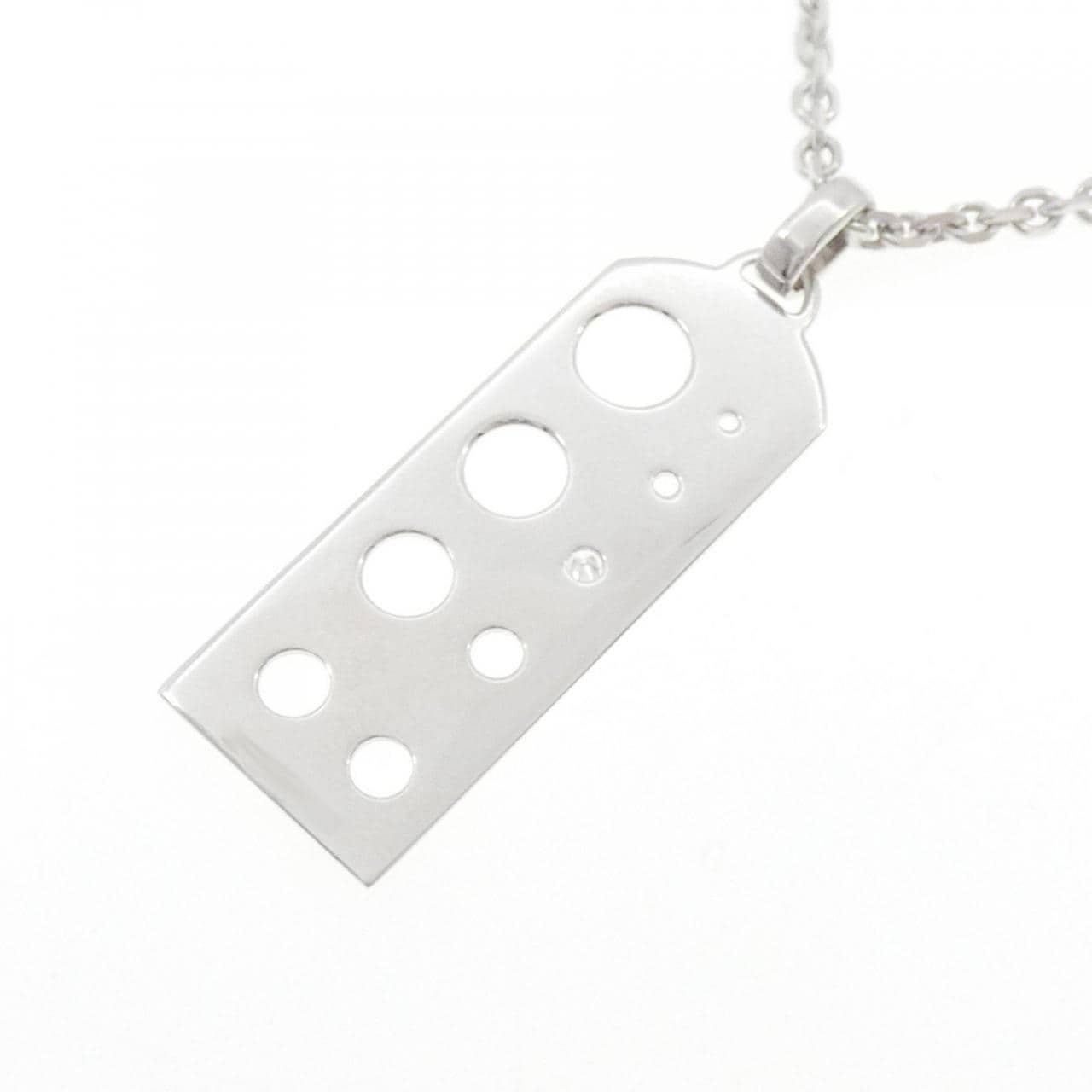 フレッド ケージタグ ネックレス 0.05CT