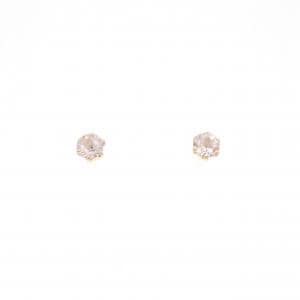 K18PG ベリル ピアス 0.32CT