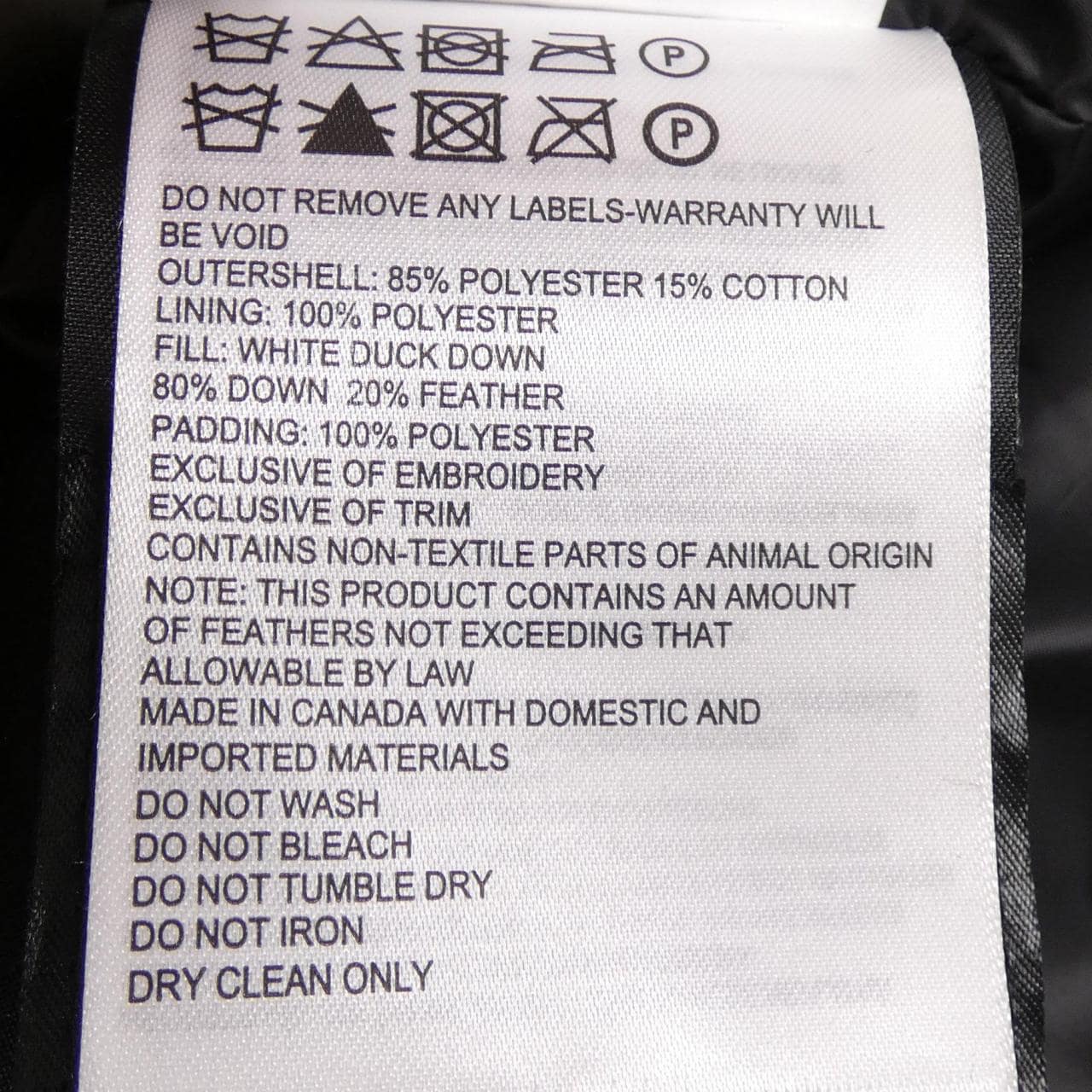 カナダグース CANADA GOOSE BLACK LABEL 3804MB MACMILLAN マクミラン ダウンジャケット