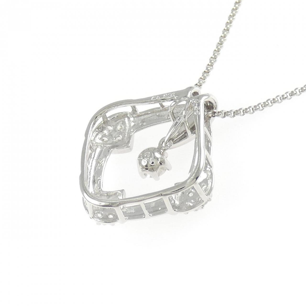 PT900/PT850 ダイヤモンド ネックレス 0.254CT