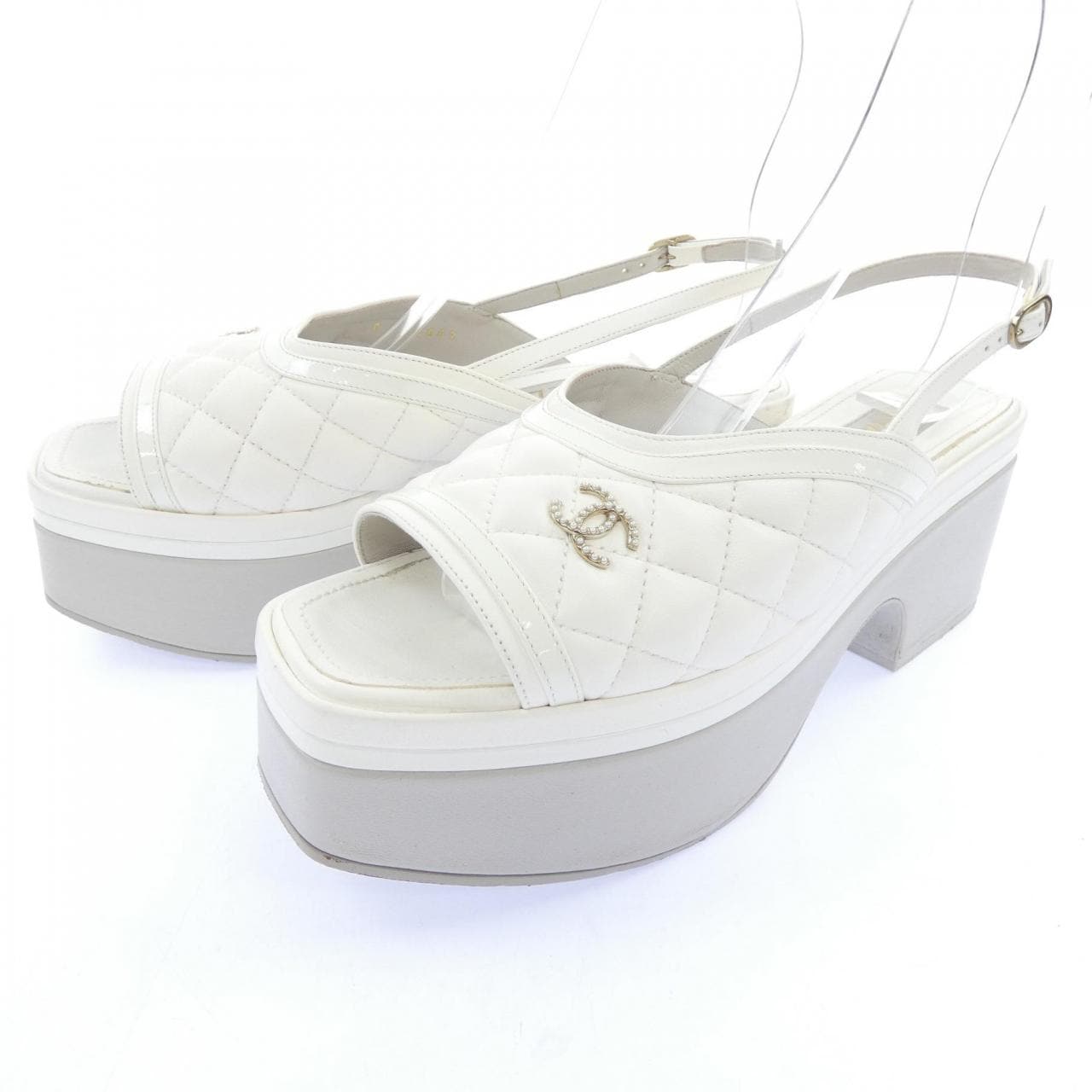 シャネル CHANEL G45009B13063 サンダル