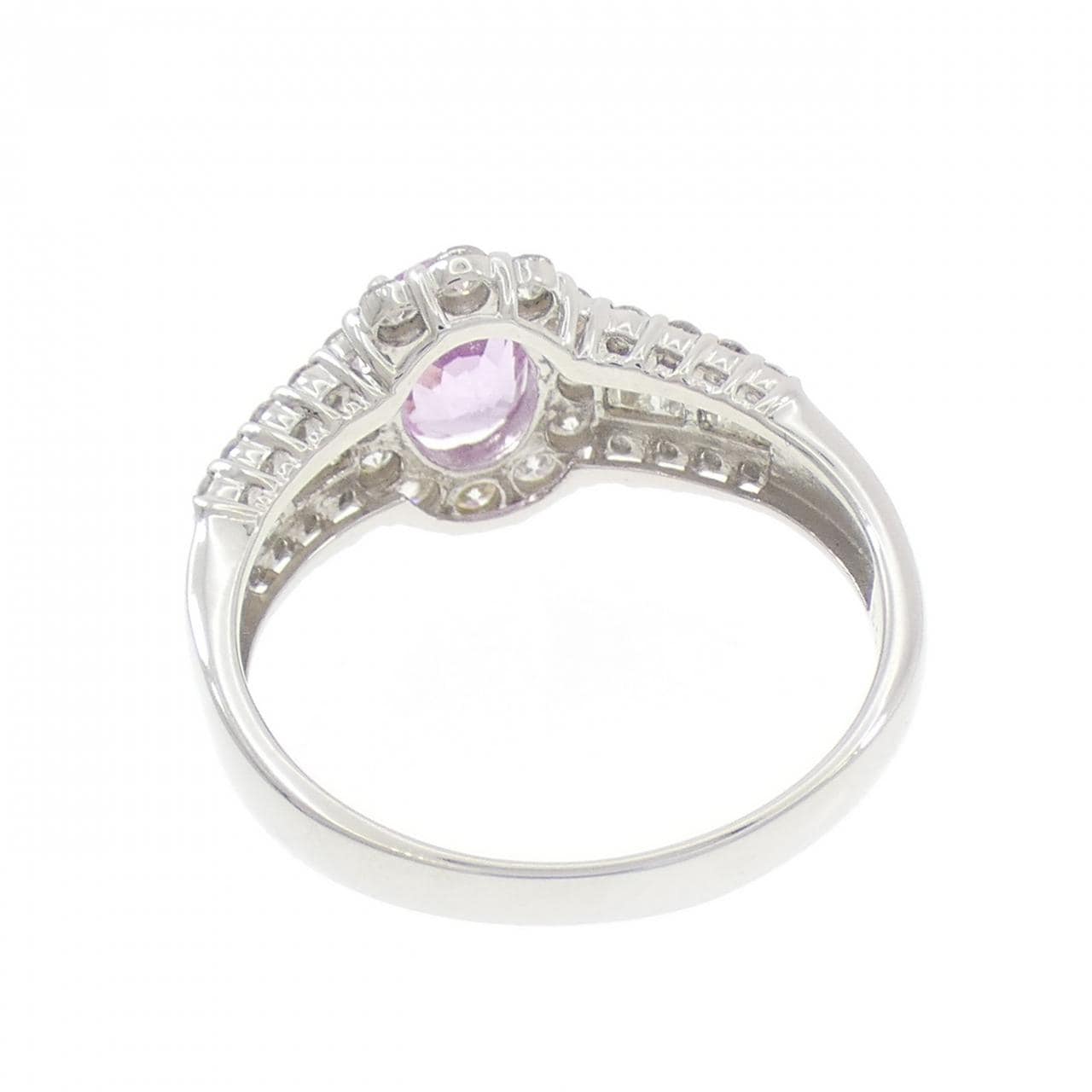 PT950 サファイヤ リング 1.179CT