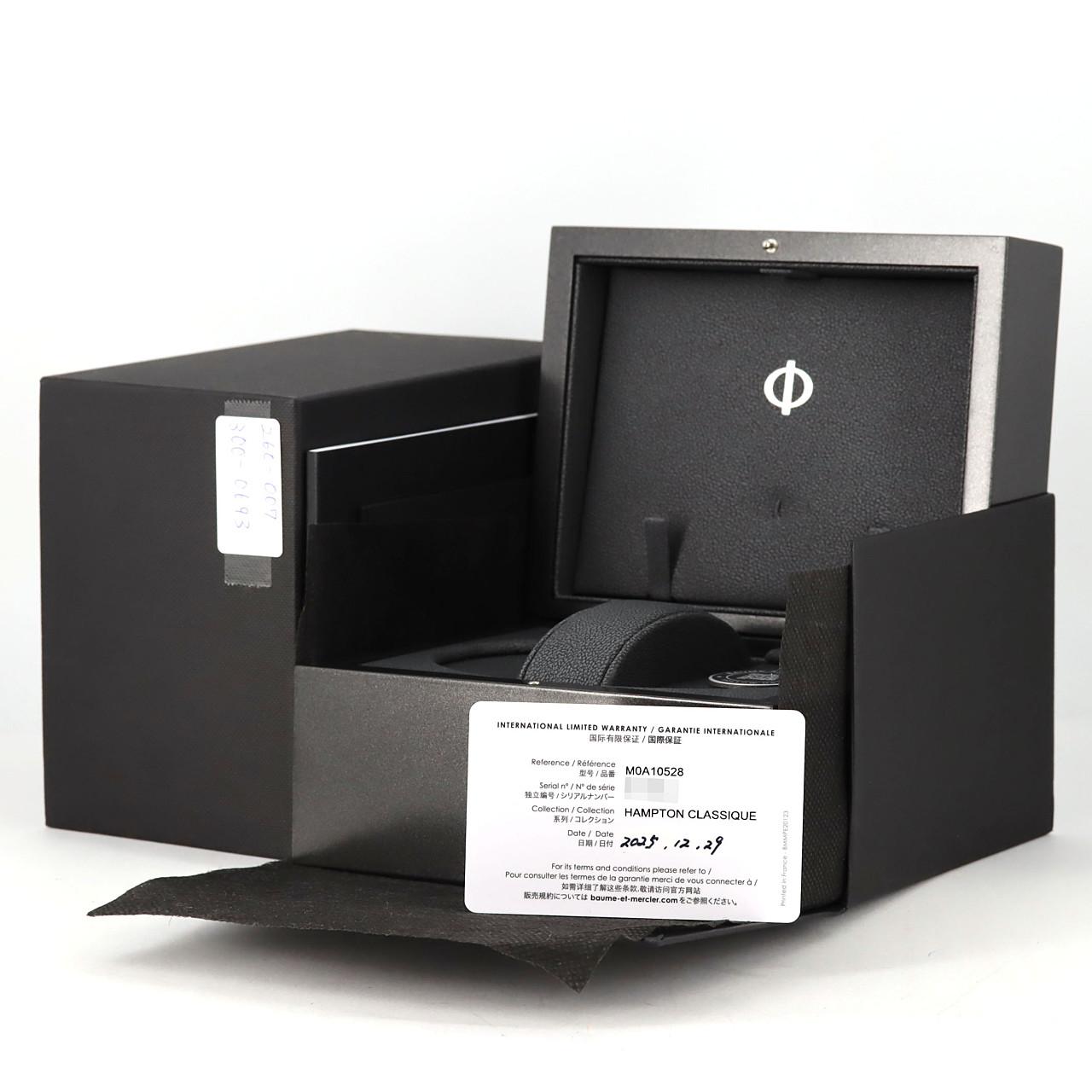ボーム&メルシェ ハンプトン 65889/M0A10528 SS 自動巻