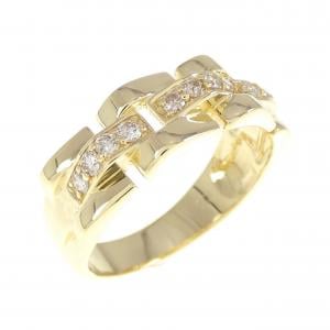 K18YG ダイヤモンド リング 0.25CT