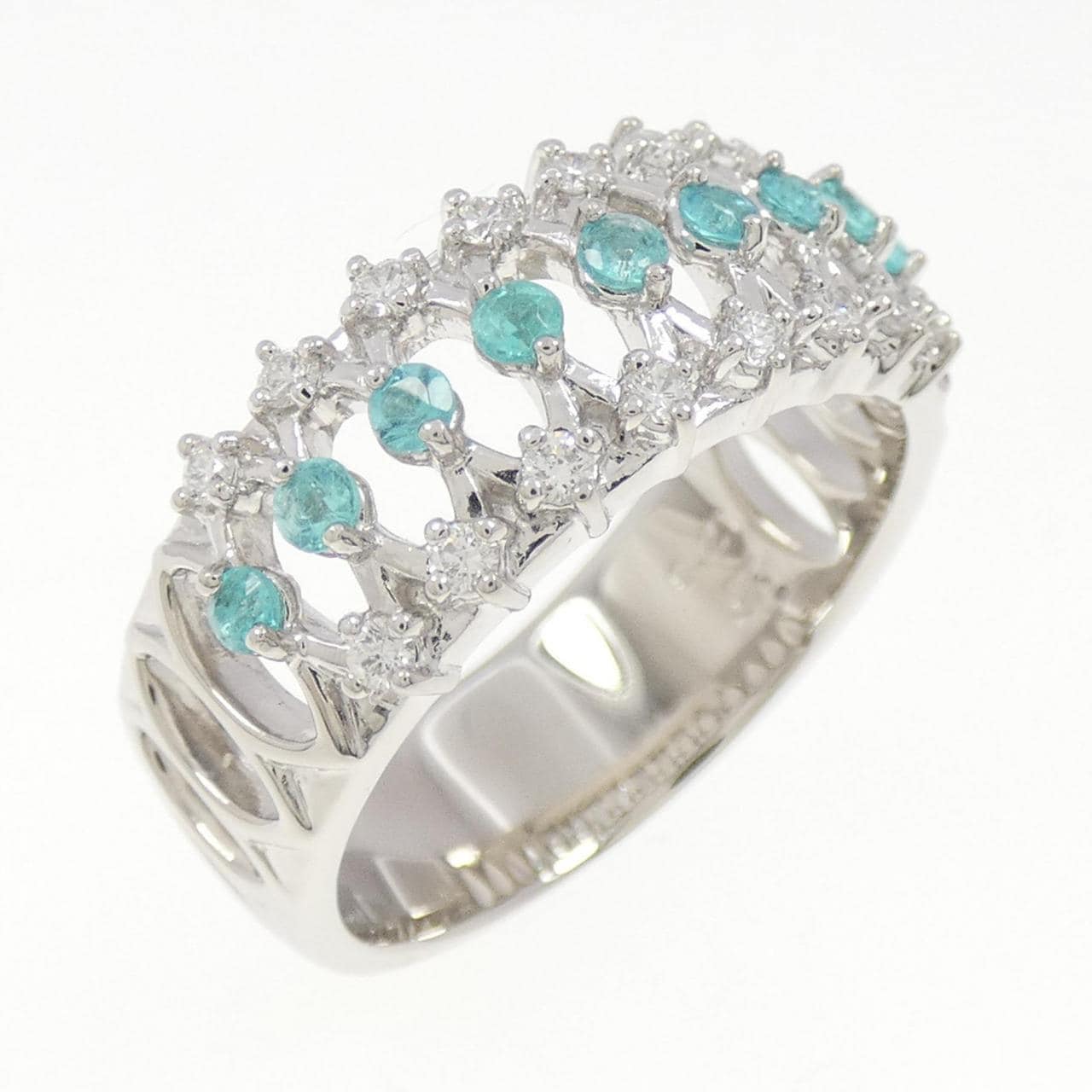 Tasaki Paraiba Tourmaline Ring