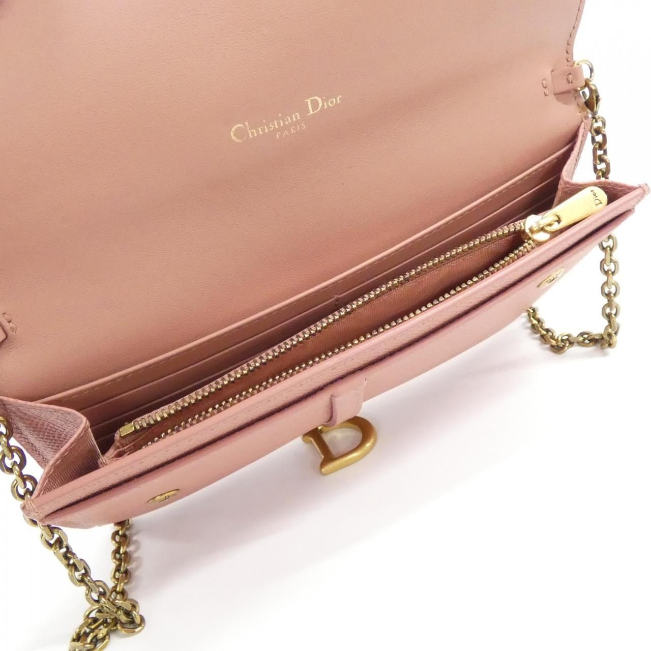 クリスチャンディオール サドル S5614CWVG チェーンウォレット