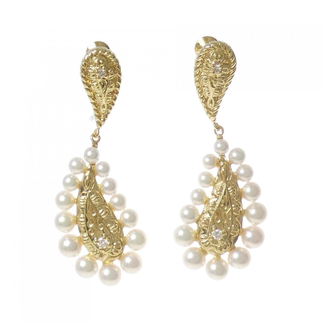 ミキモト アコヤパール イヤリング