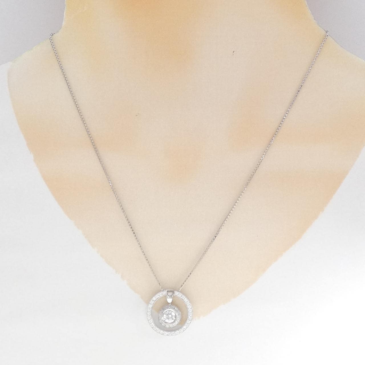 PT900/PT850 双向钻石项链 0.510克拉 H色 VS2净度 良好