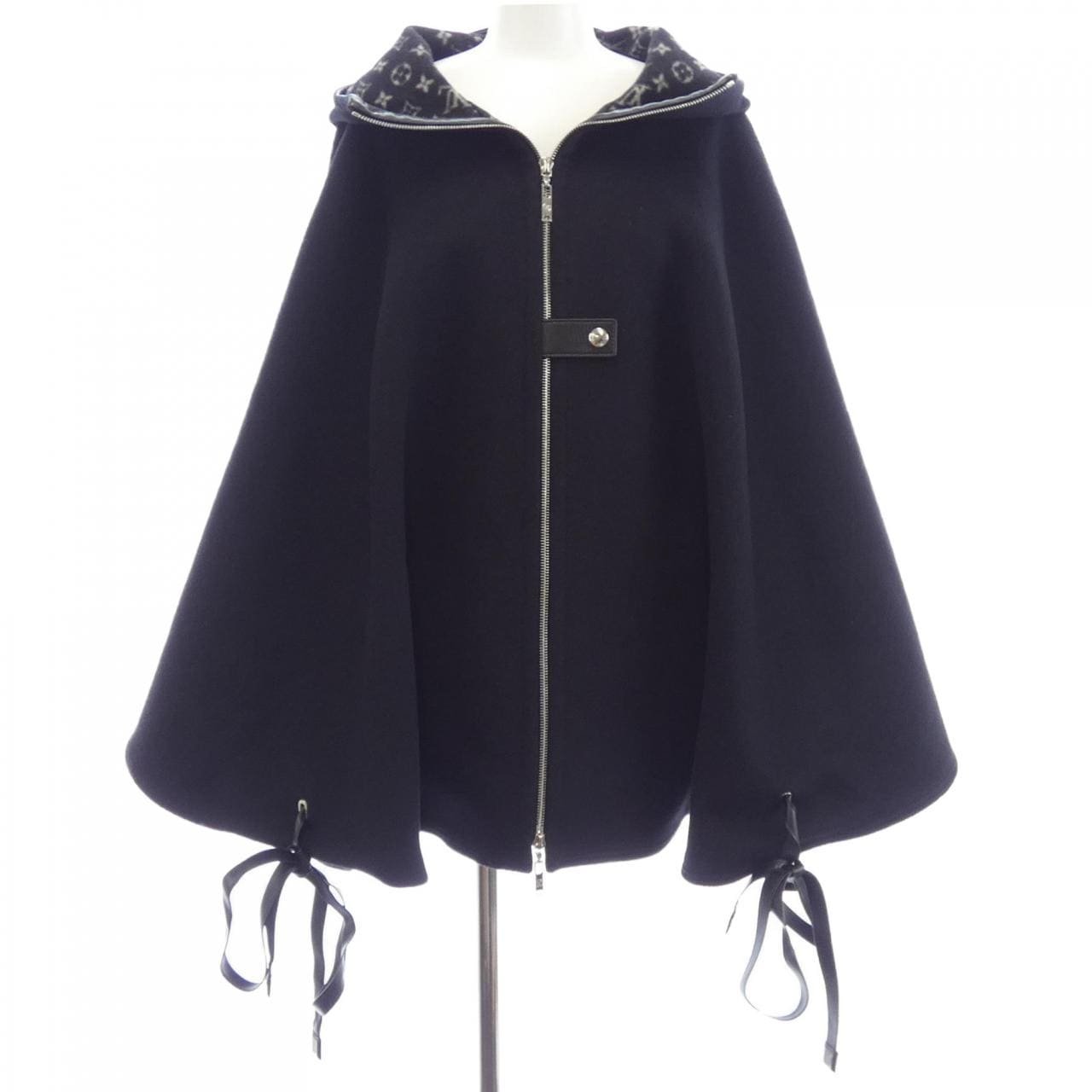 ルイヴィトン LOUIS VUITTON フーデッドケープ FICO17QWE ケープ