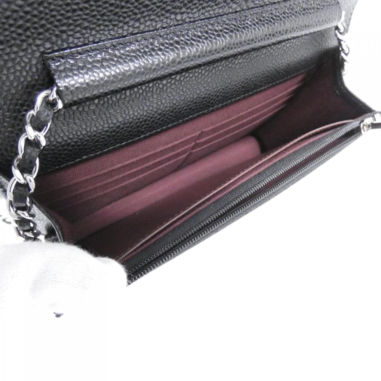 シャネル タイムレスクラシック ライン AP0250 チェーンウォレット