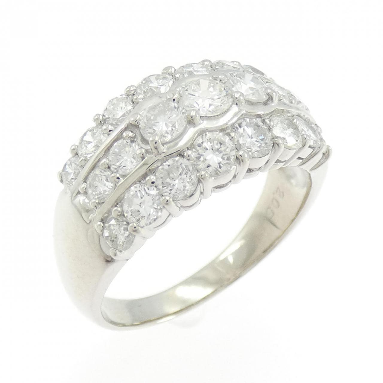 PT900 ダイヤモンド リング 2.05CT