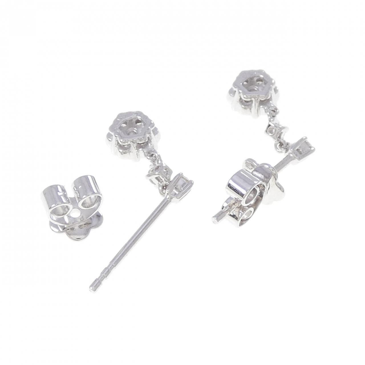 ポンテヴェキオ ダイヤモンド ピアス 0.36CT