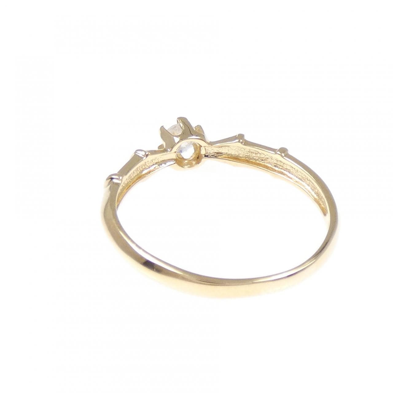 K18YG ダイヤモンド リング 0.10CT