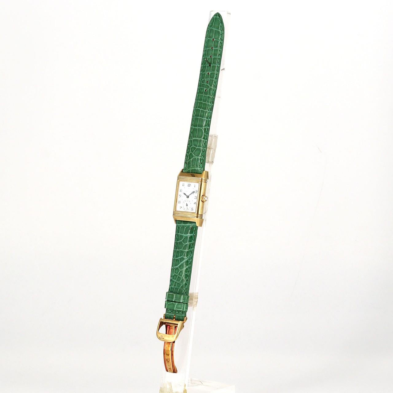 【ノーメンテナンス還元価格】ジャガー･ルクルト レベルソデュエットクラシック YG/D 256.1.75/Q2561420 YG 手巻